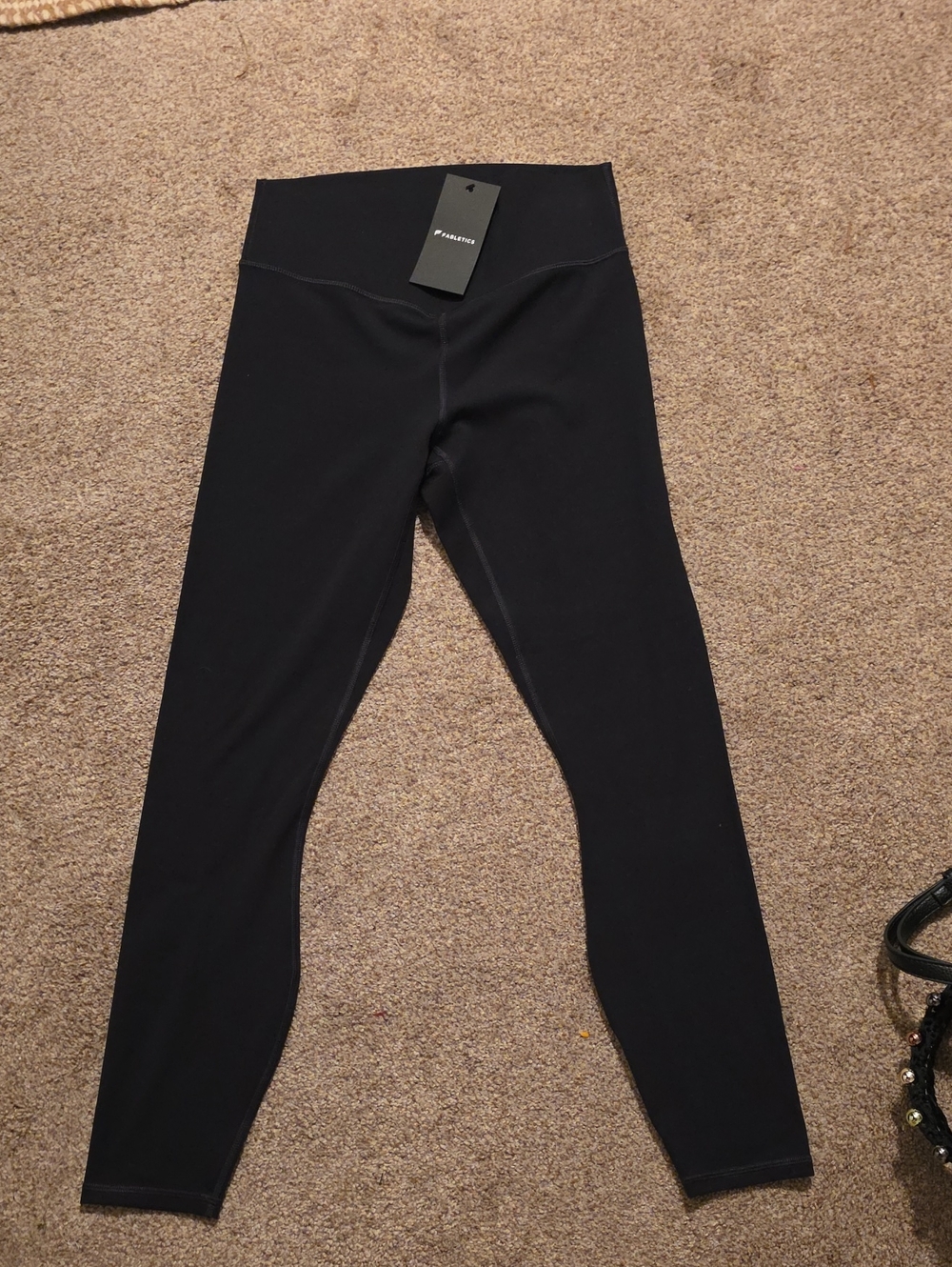 Fabletics Black Leggings Size Large NWT